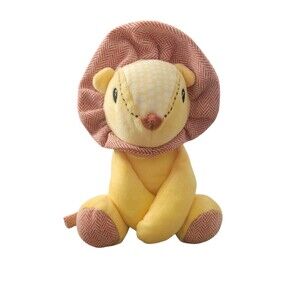 NWOT Leaps & Bounds Wildlife Plush Lion Dog Toy 10.5" Crinkly And Squeaker